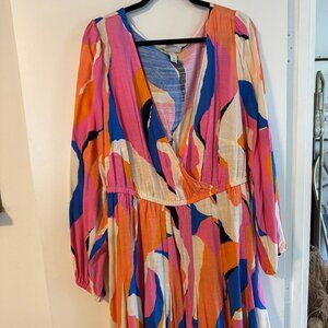 Ava + Viv Colorful Dress